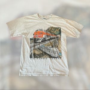 Vintage California Zephyr T-shirt Size Large